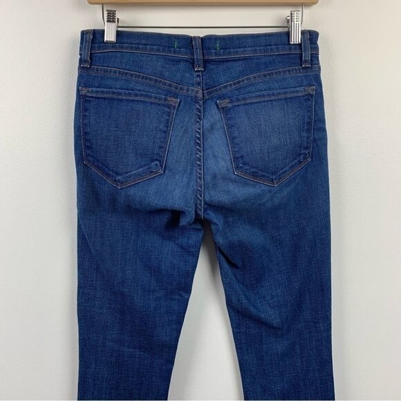 J Brand Revival Patch Fringe Jeans Size 27 Waist - Picture 7 of 12